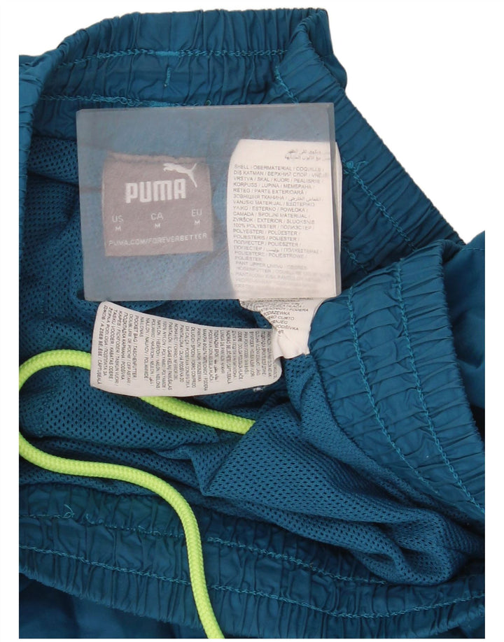 Adidas Herre grafisk træningsdragt Bukser Joggers Medium Blue Colourblock