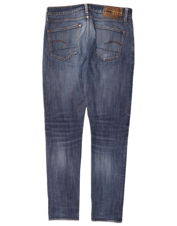 G-Star Herre Slim Jeans W32 L34 Blå Bomuld