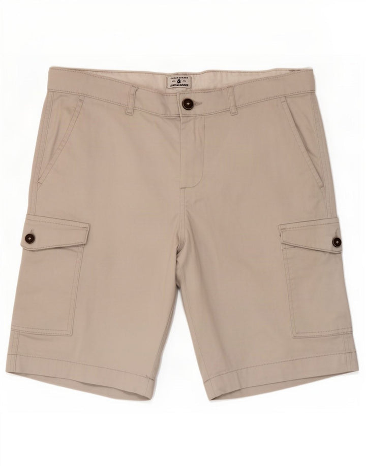 Jack & Jones Herre Cargo Shorts W34 Large Beige
