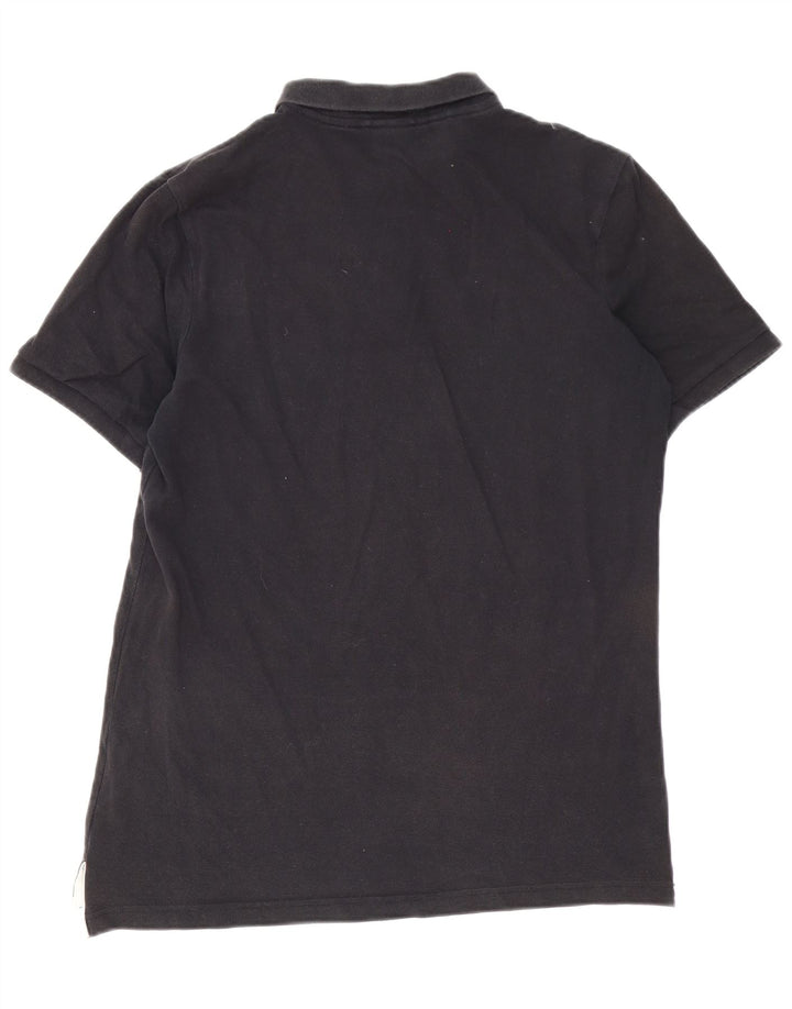 NIKE Poloshirt til mænd, medium sort bomuld