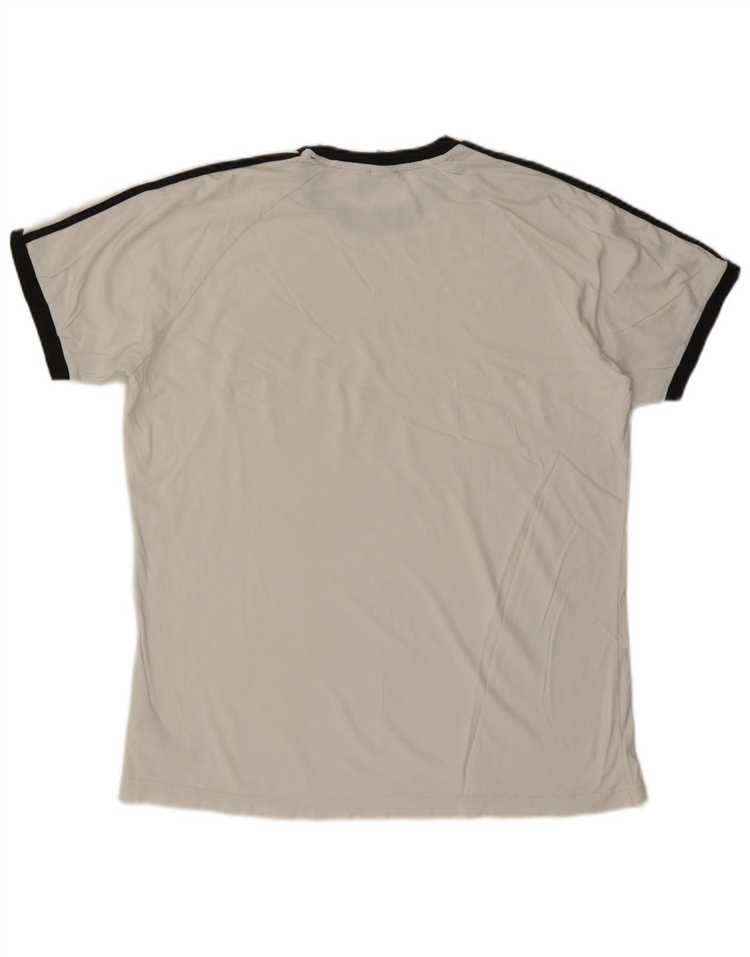 ADIDAS Mens T-Shirt Top 2XL White Cotton Vintage Adidas and Second-Hand Adidas from Messina Hembry 