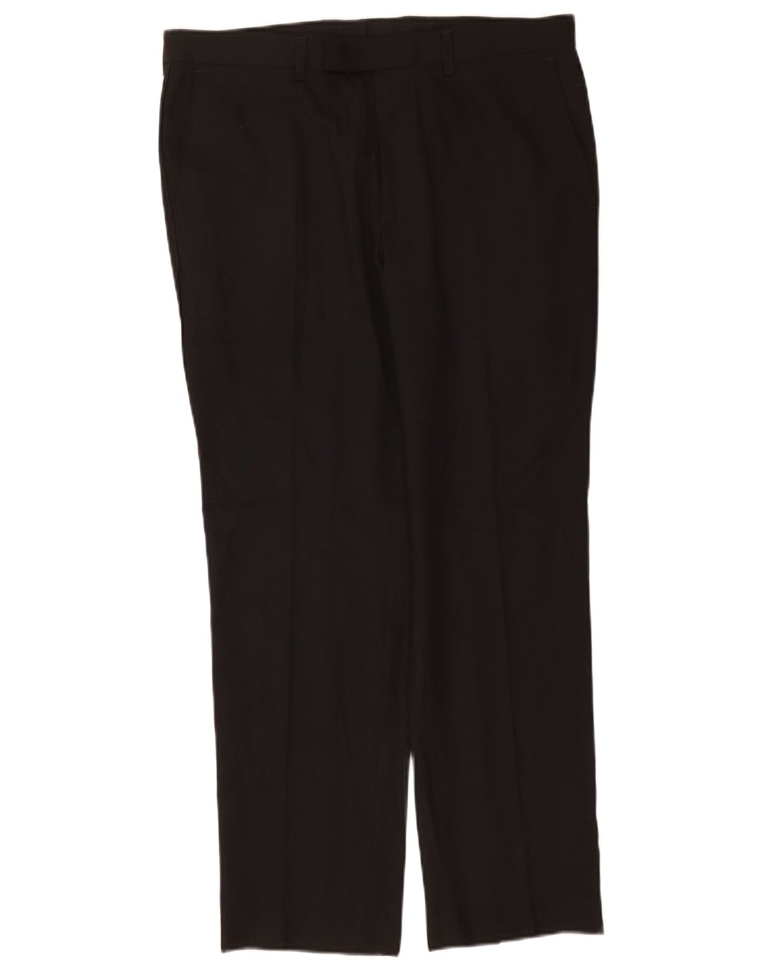 Marks & Spencer Herre Slim Fit Suit Bukser W34 L29 Sort Polyester