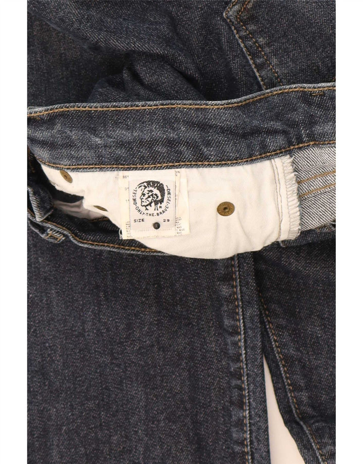 Diesel Dame Slim Jeans W29 L33 Marineblå Bomuld