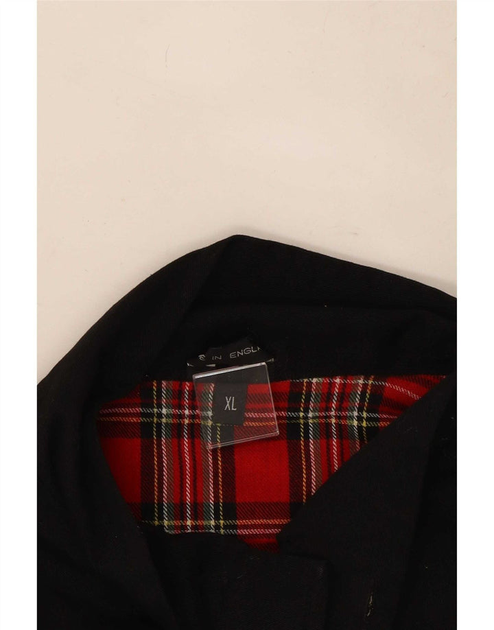 Vintage Bomber Jacket UK 42 XL sort polyester