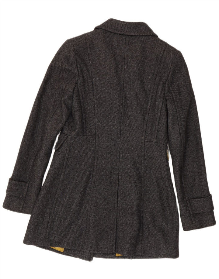 Penny Black Dame Overfrakke UK 8 Lille Grå Uld