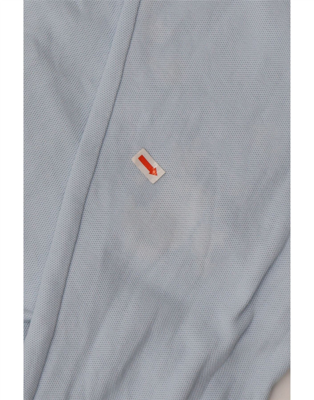 FILA Herre Loose Fit Langærmet Polo Shirt IT 50 Medium Blue Cotton