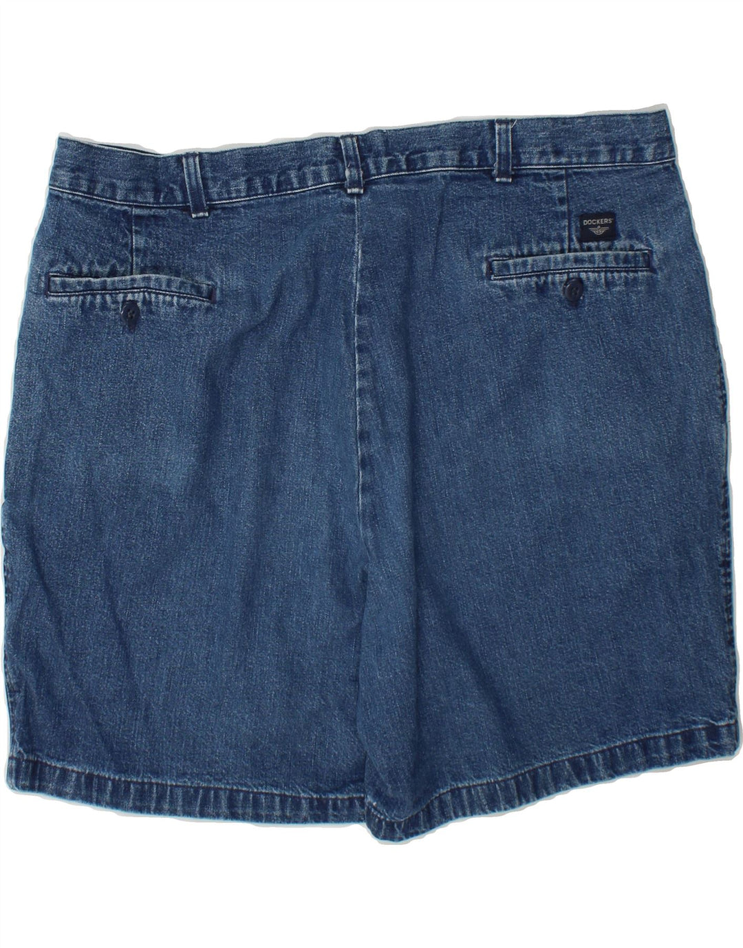 DOCKERS Mens Denim Shorts W40 XL Blue Cotton Vintage Dockers and Second-Hand Dockers from Messina Hembry 