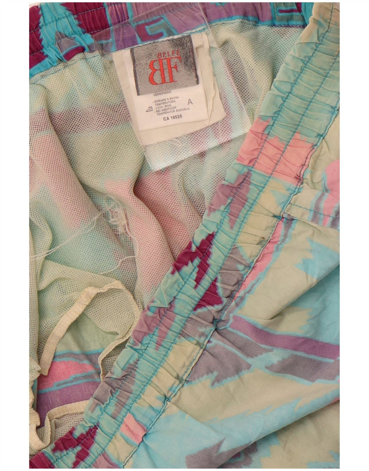 Belfe Herre stor flerfarvet geometrisk bomuld