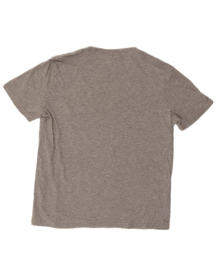 CHAMPION Womens Graphic T-Shirt Top UK 16 Large Grey
