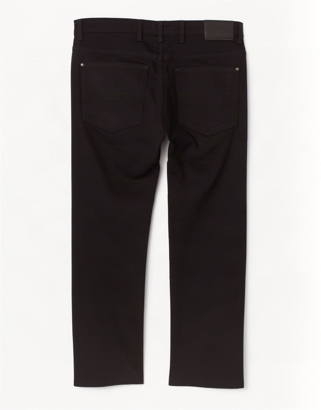 Ted Baker Straight Jeans til mænd W36 L26 sort bomuld