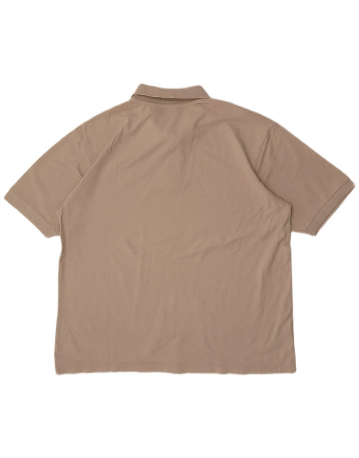 Kappa herre poloshirt 2XL beige bomuld