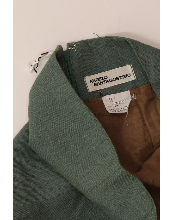 Angelo Santagostino Dame 2-delt nederdelsæt IT 44 Medium W26 Grøn Designe