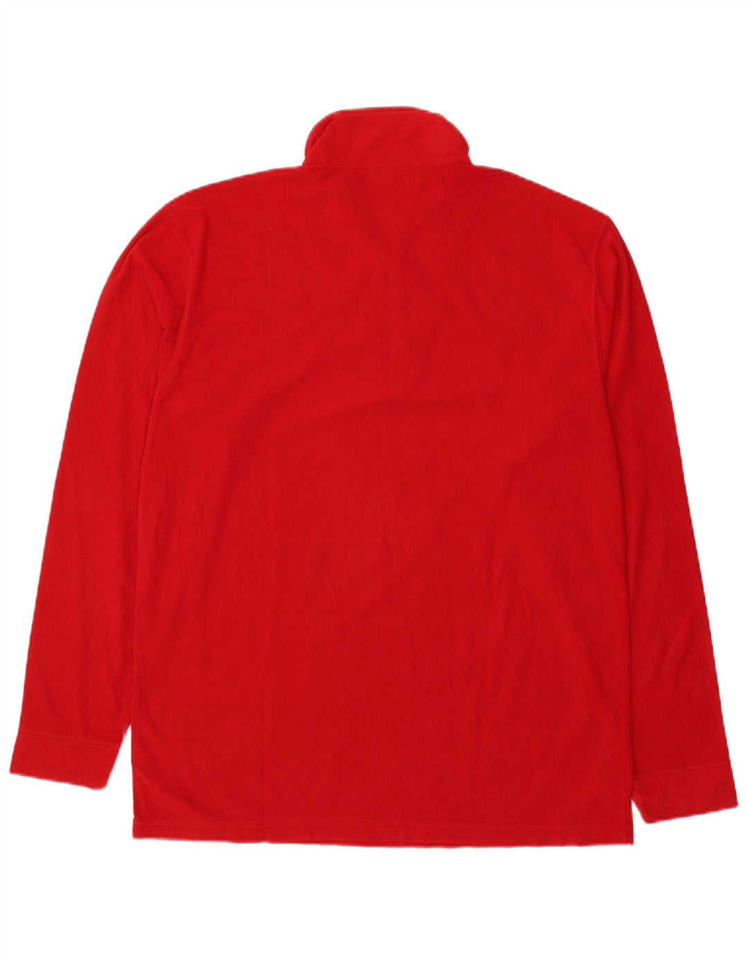 Asics Fleece Jumper med lynlås til mænd XL Rød Polyester