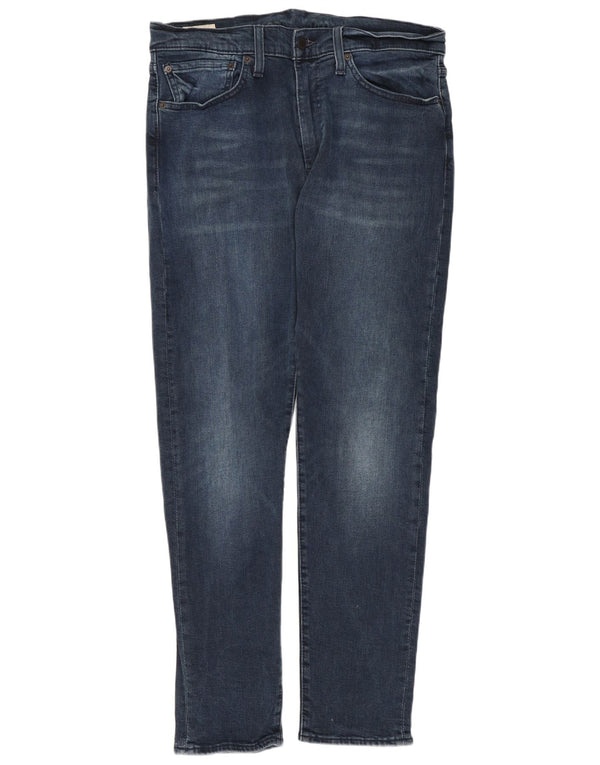 Levi's Herre 512 Slim Tapered Jeans W34 L32 Marineblå Bomuld