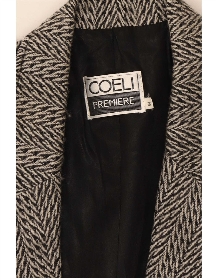 Coeli Premiere Dame 2 Button Blazer Jacket IT 44 Medium Grey Sildeben