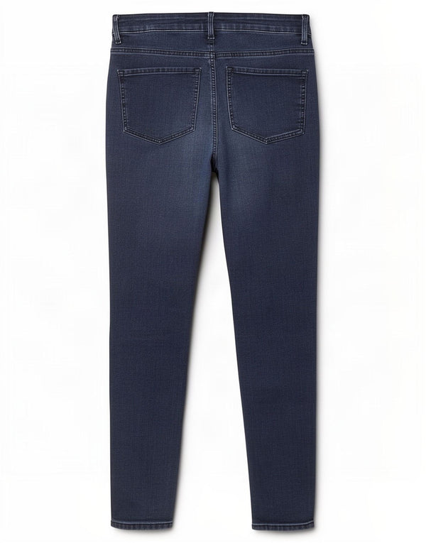 Marks & Spencer Dame The Ivy Skinny Jeans UK 12 Medium W30 L30 Navy Blue