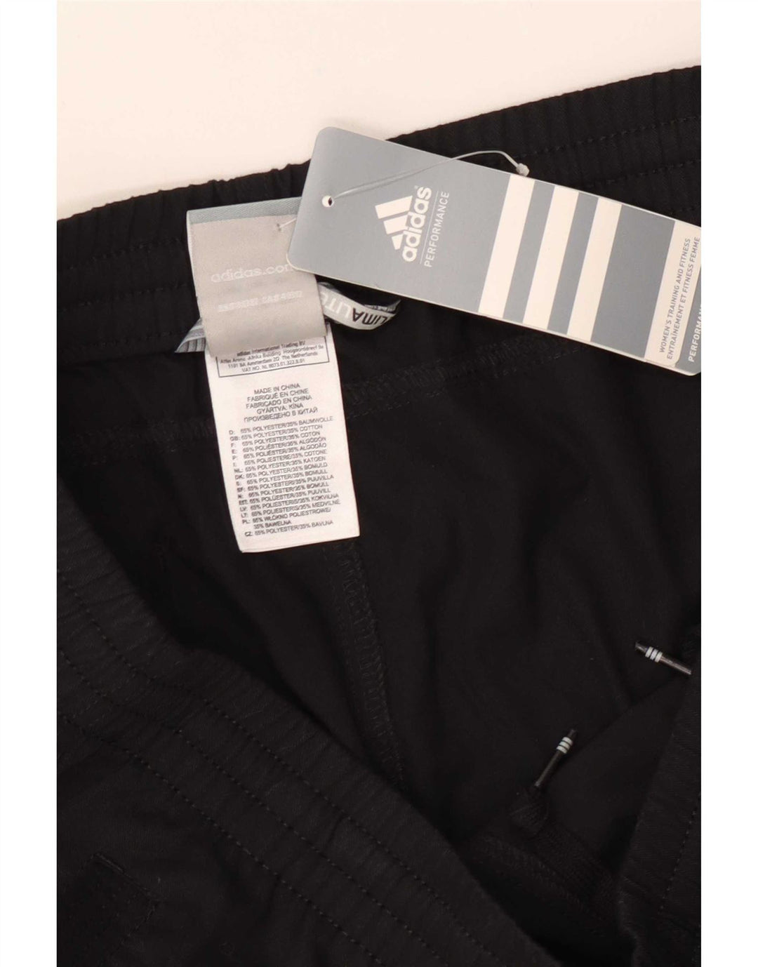 Adidas Womens Climalite Regular Bootcut Bukser UK 16 Large W34 L31 Black