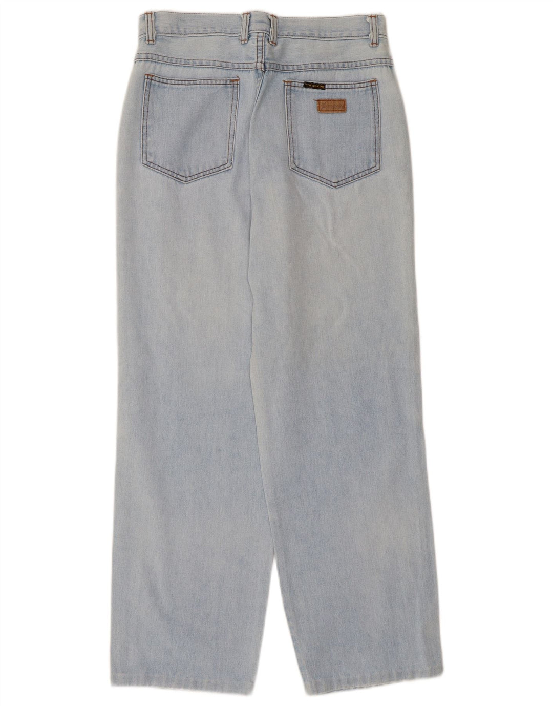 VINTAGE Højtaljede koniske jeans til kvinder W26 L26 Blå