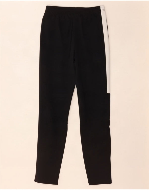 Nike Boys Dri Fit Tracksuit Trousers 13-14 Years XL Black Colourblock