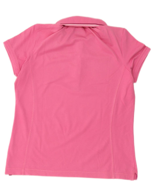 Champion Dame Easy Fit Polo Shirt UK 16 Large Pink
