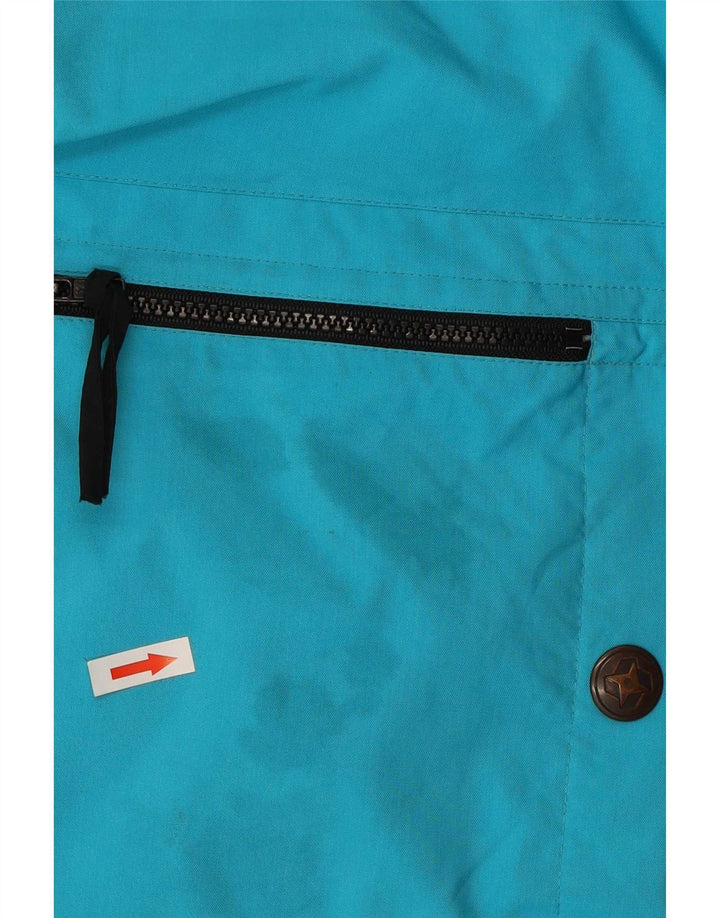 Colmar Herre Hætte Loose Fit Skijakke IT 50 Medium Blue Colourblock