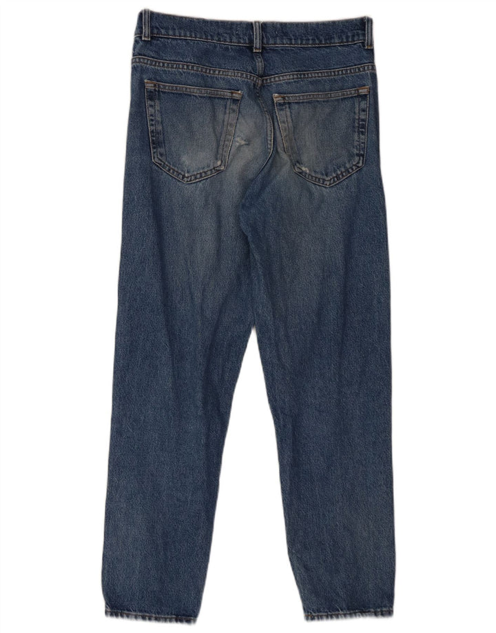 ZARA Mens Straight Jeans EU 38 Small W30 L27 Blue Cotton
