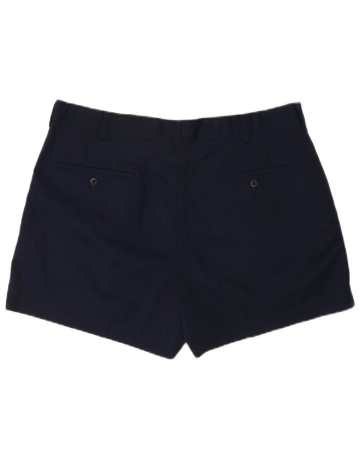 Lotto Herre Pegged Chino Shorts W44 2XL Navy Blue Polyester
