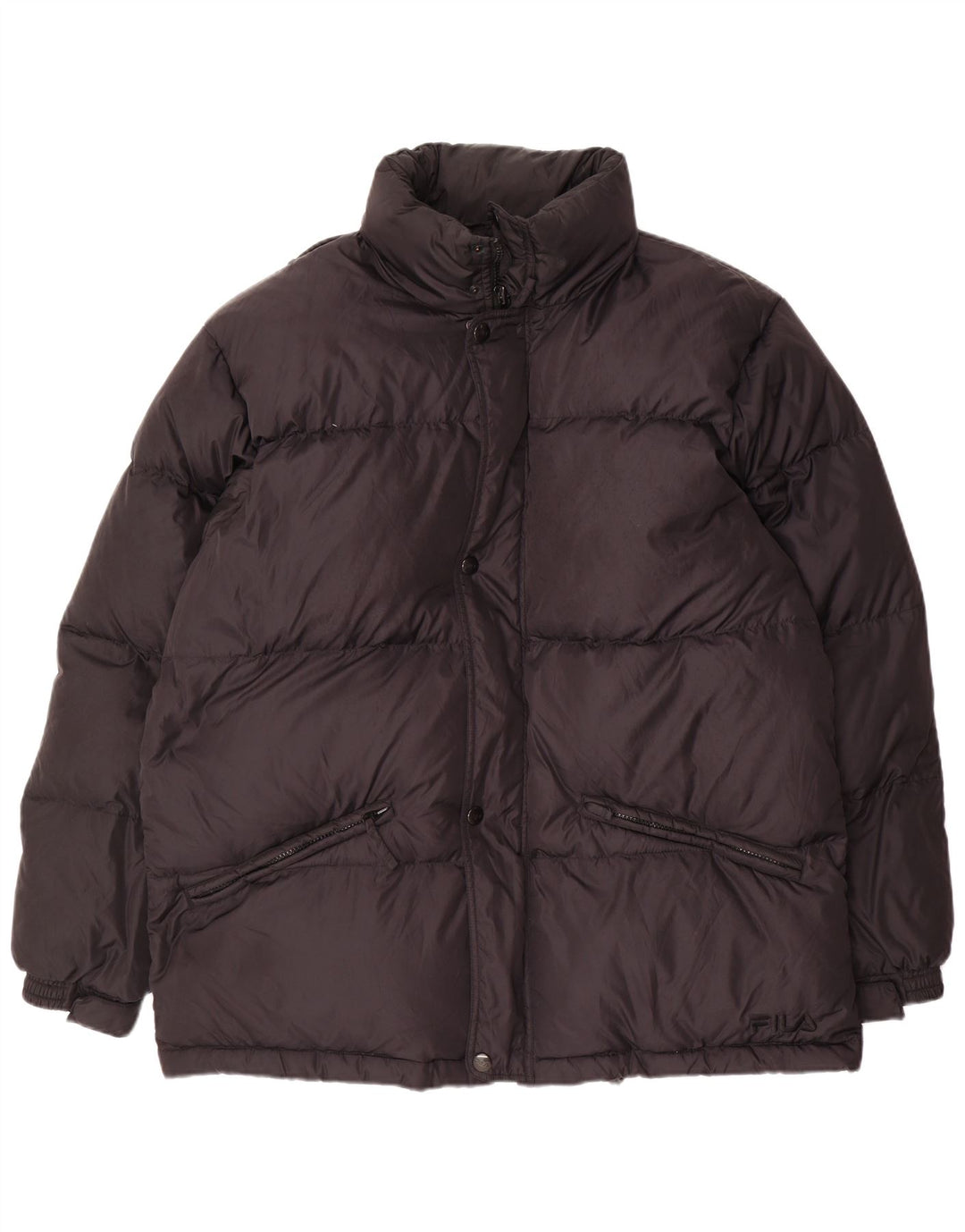Fila Herre Polstret Jakke IT 52 XL Sort Polyamid Vinter