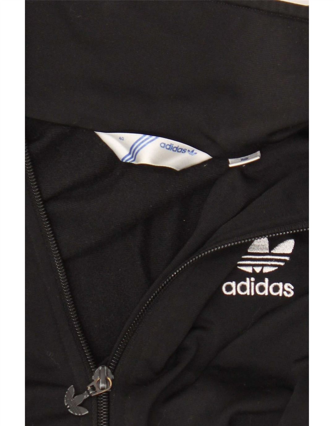 Adidas Grafisk træningsdragt topjakke til kvinder IT 40 Lille Sort