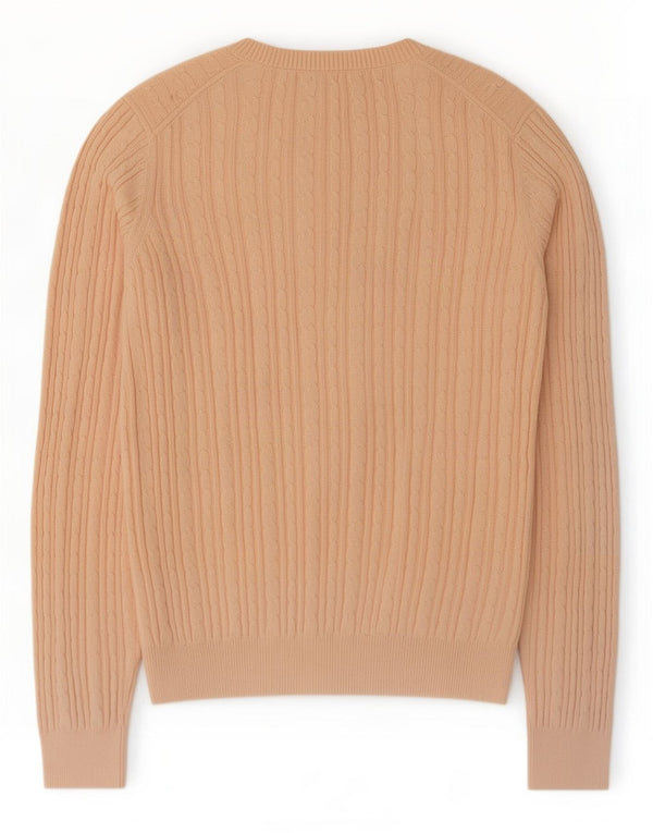 Jack Wills Dame Boat Neck Jumper Sweater UK 12 Medium Pink Bomuld