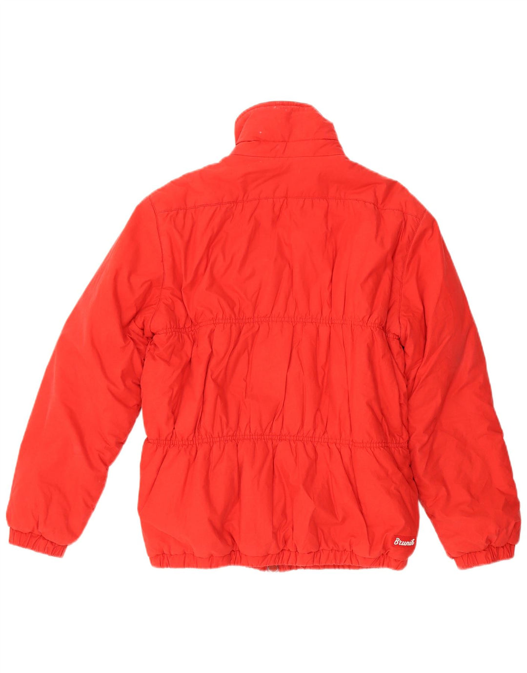 BRUNIK Womens Reversible Jacket IT 46 Large Red Cotton