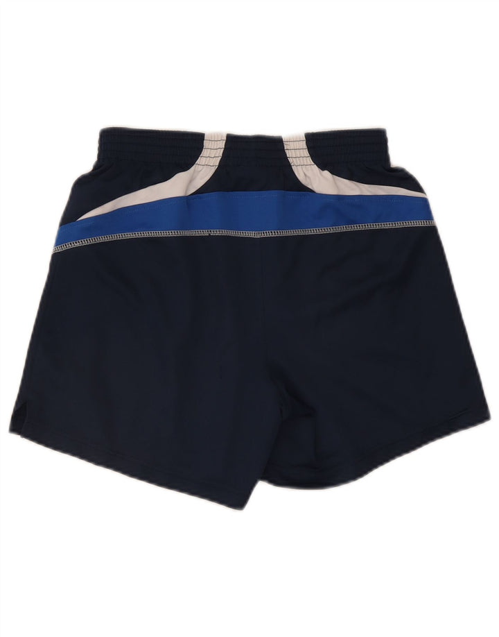 Asics Sportsshorts til mænd Small Navy Blue Colourblock Polyester