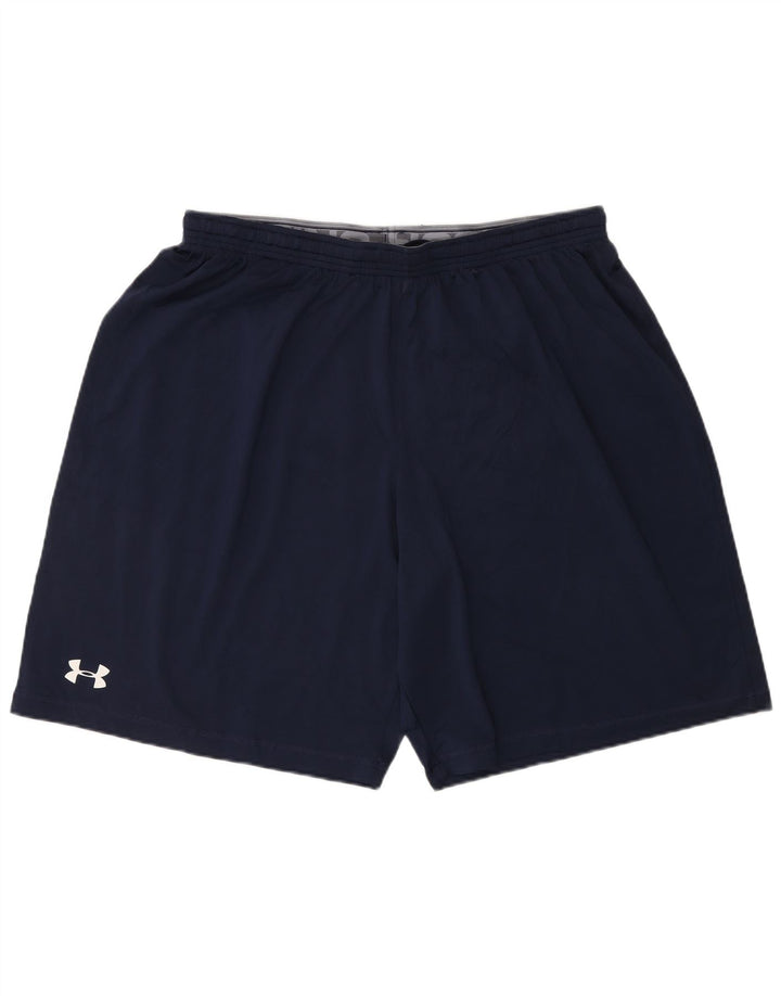 UNDER ARMOUR Herre Heat Gear Sports Shorts XL Navy Blue