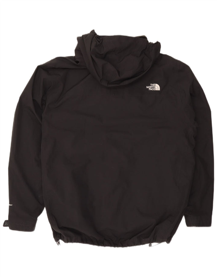 The North Face Regnjakke med hætte til mænd UK 44 2XL Sort Polyester