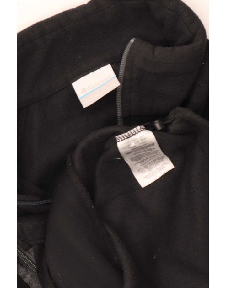 Columbia Herre Fleecejakke UK 40 Stor Sort Polyester