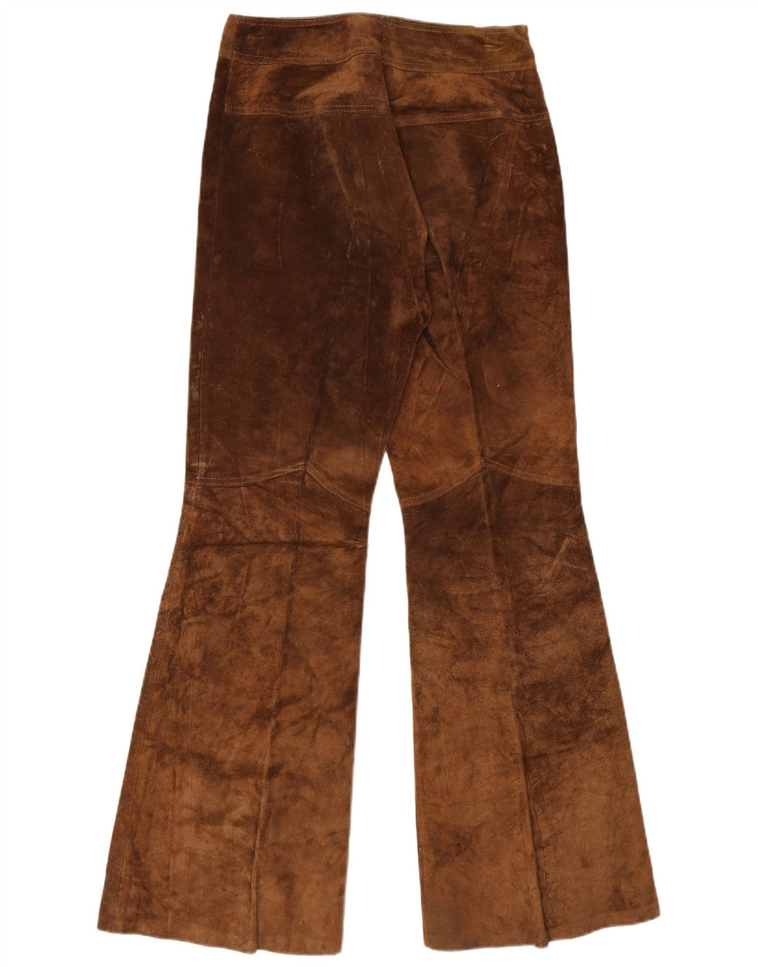 Vintage Dame Flare ruskindsbukser W30 L32 Brun