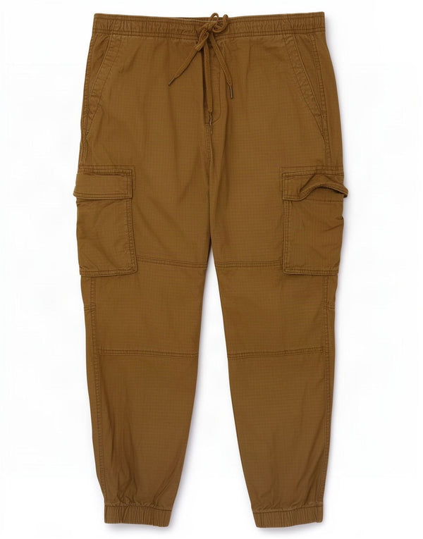 Gap Herre joggers Cargo Bukser Large W34 L28 Khaki ternet bomuld