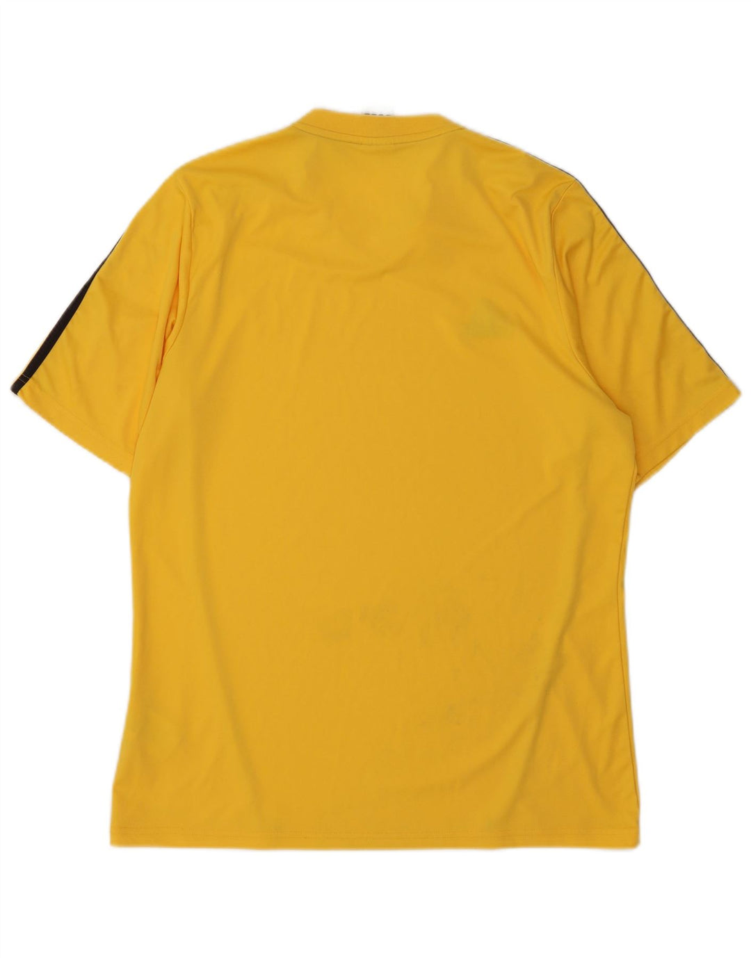 Adidas Herre Climalite T-Shirt Top Stor Gul Polyester