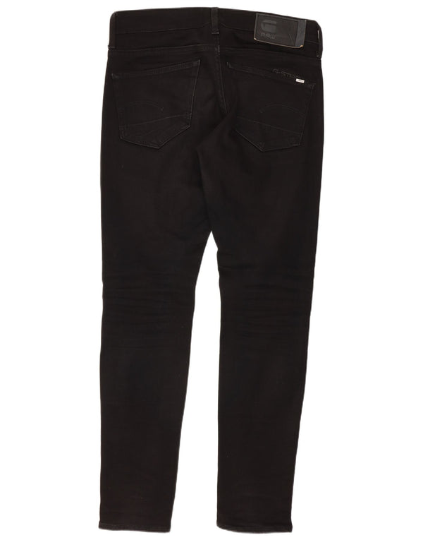 G-Star Herre 3301 Skinny Jeans W28 L30 Sort Bomuld