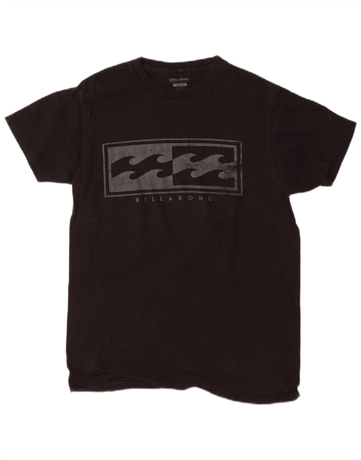 Billabong Herre grafisk T-shirt top lille sort bomuld