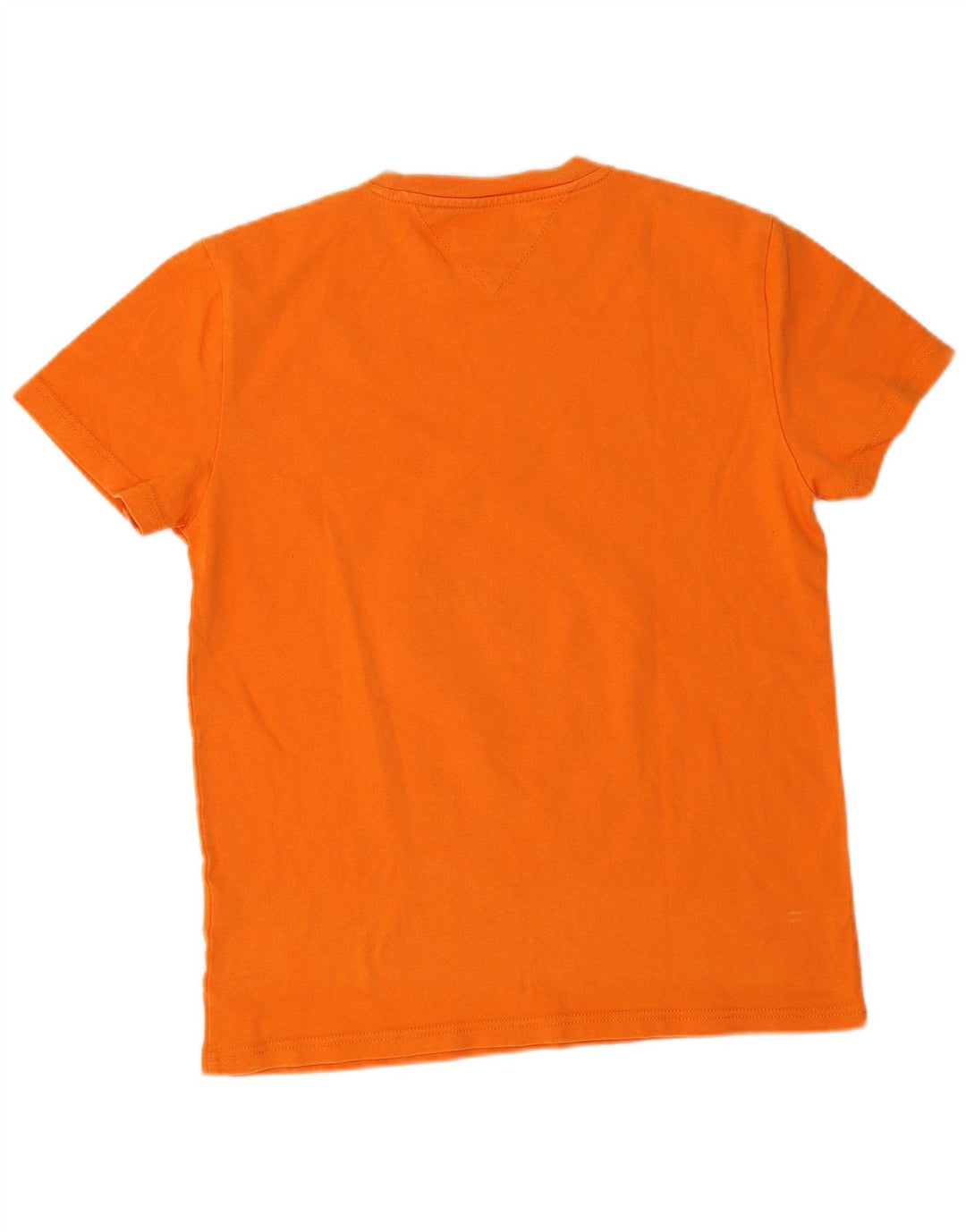 Tommy Hilfiger Herre T-Shirt Top Lille Orange Bomuld