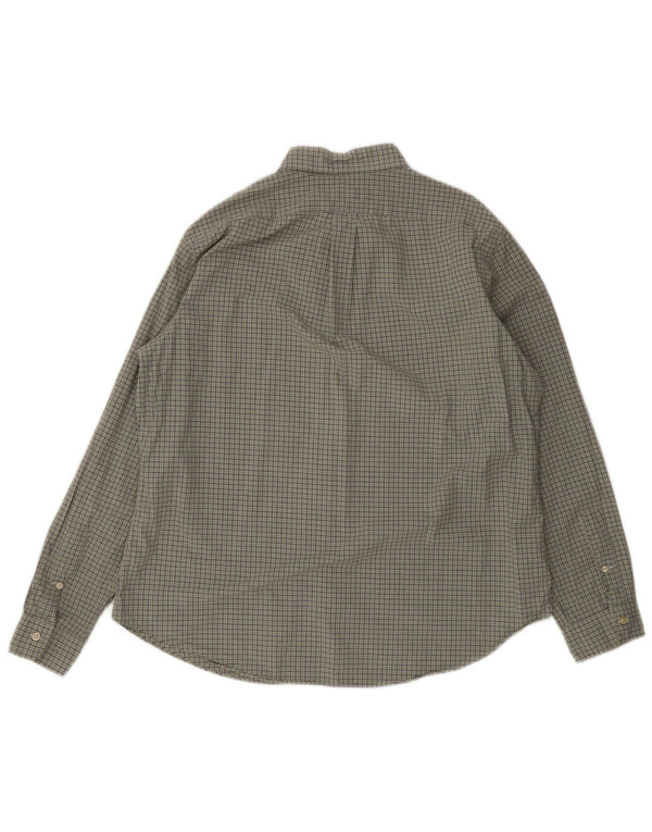 Ralph Lauren Herre Custom Fit skjorte XL Grøn Plaid Bomuld
