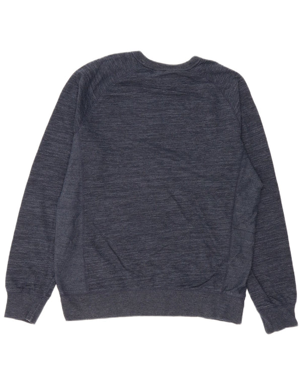 Champion Herre Sweatshirt Jumper Medium Navyblå Flecked Bomuld