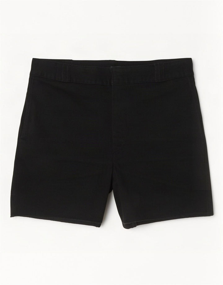 Dickies Dame Denim Shorts W38 XL Sort Polyester