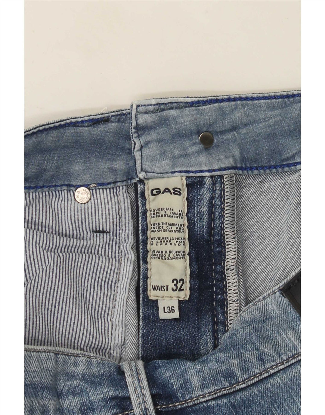 G-Star Straight Jeans til mænd W32 L30 Blå