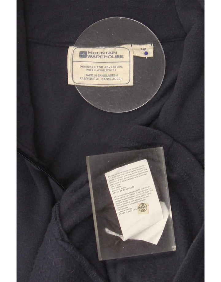Mountain Warehouse Herre Fleecejakke UK 36 Small Navy Blue Polyester