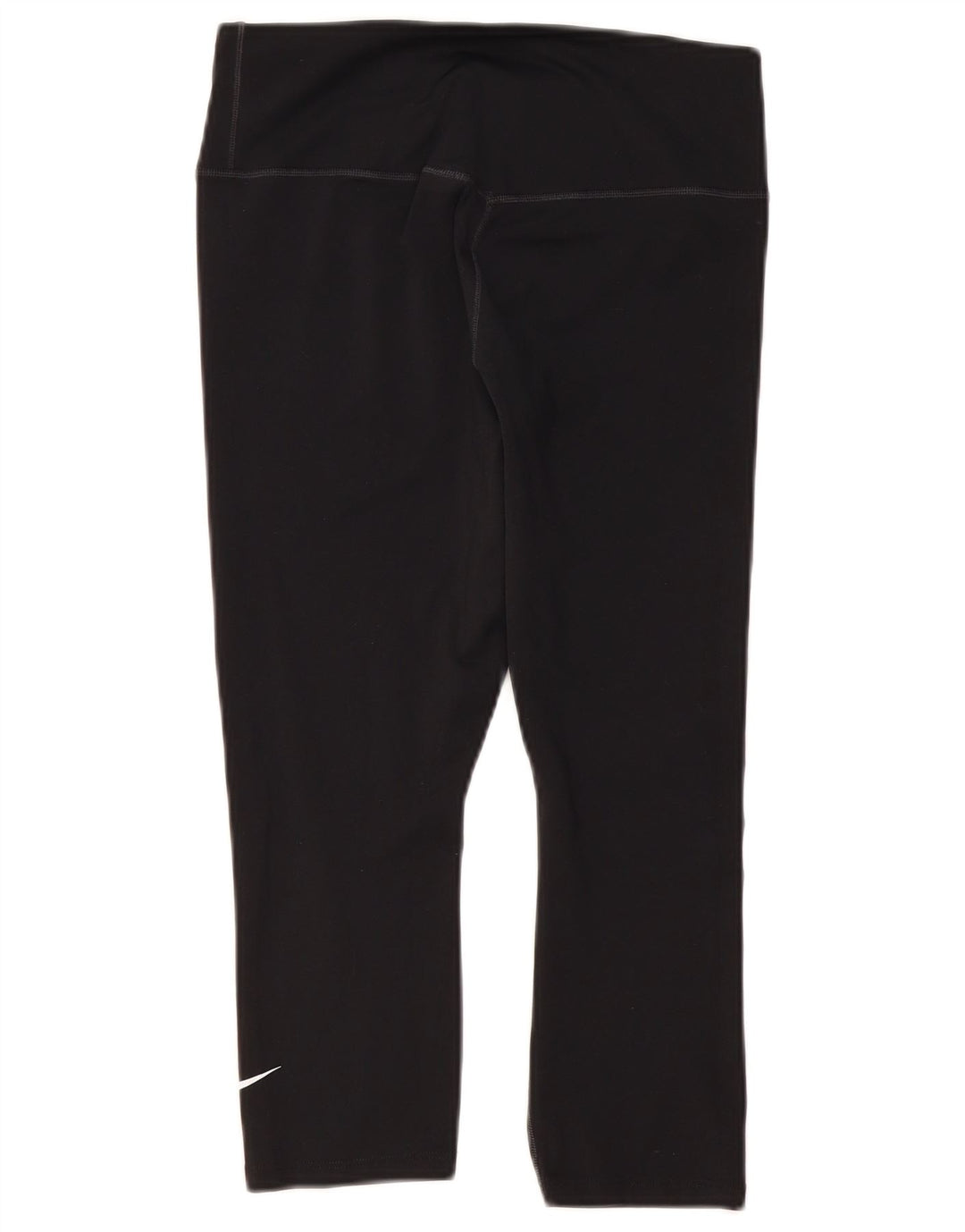 Nike Dame Dri Fit Capri Leggings UK 12 Medium Sort