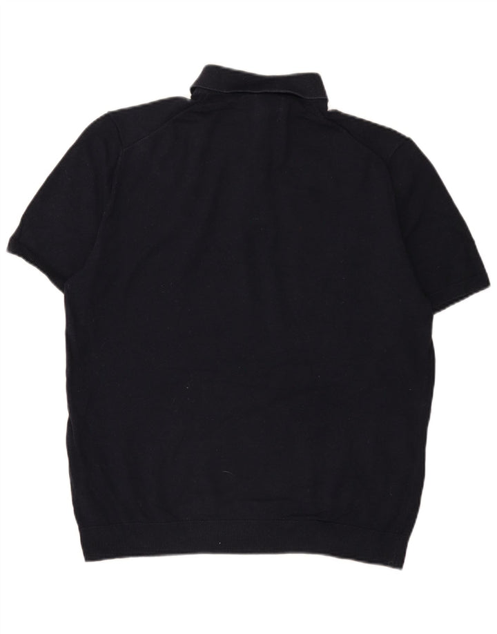 Marks & Spencer Poloshirt til mænd Medium marineblå bomuld