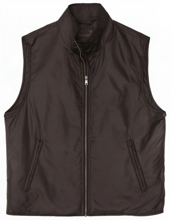 Marlboro Classics Mens Gilet EU 50 Large Black Polyester