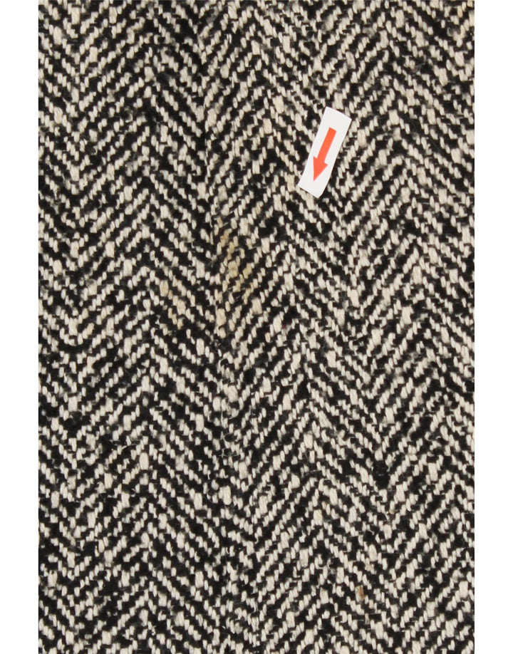 Jacques Vert Dameoverfrakke UK 18 XL Sort sildebenspolyester